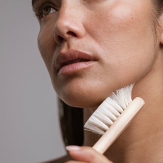 Brosse Face Glow’-Outils Corps-Roll On Jade