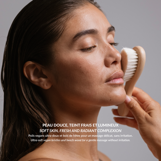 Brosse Face Glow’-Outils Corps-Roll On Jade