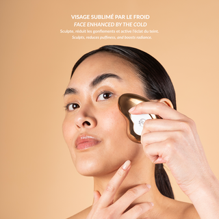 Gua Sha Cryo-Outils Visage-Roll On Jade