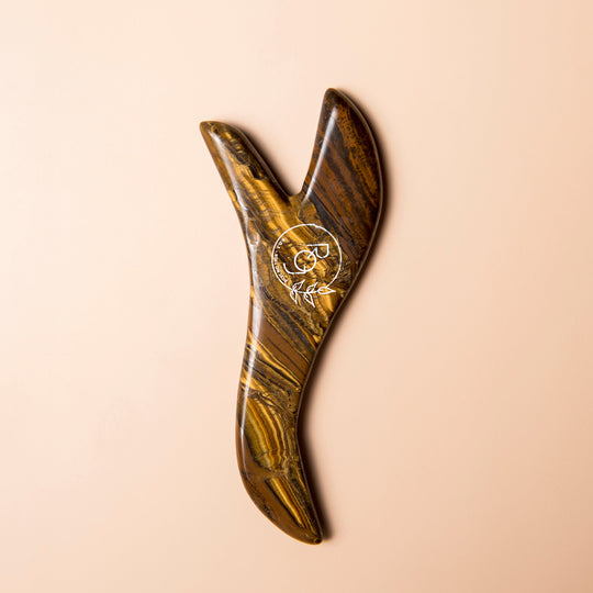 Gua Sha Signature Lift-Outils Visage-Roll On Jade