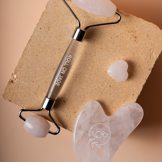 Le Love Set-Outils Visage-Roll On Jade