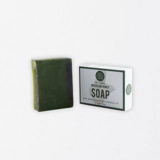Raw Organic Brazilian Honey Propolis Soap 100g-Roll On Jade