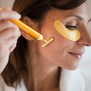 Set Golden Eye-Outils Visage-Roll On Jade